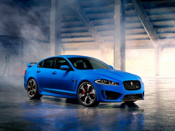 2013-Jaguar-XFR-S-Front-Angle